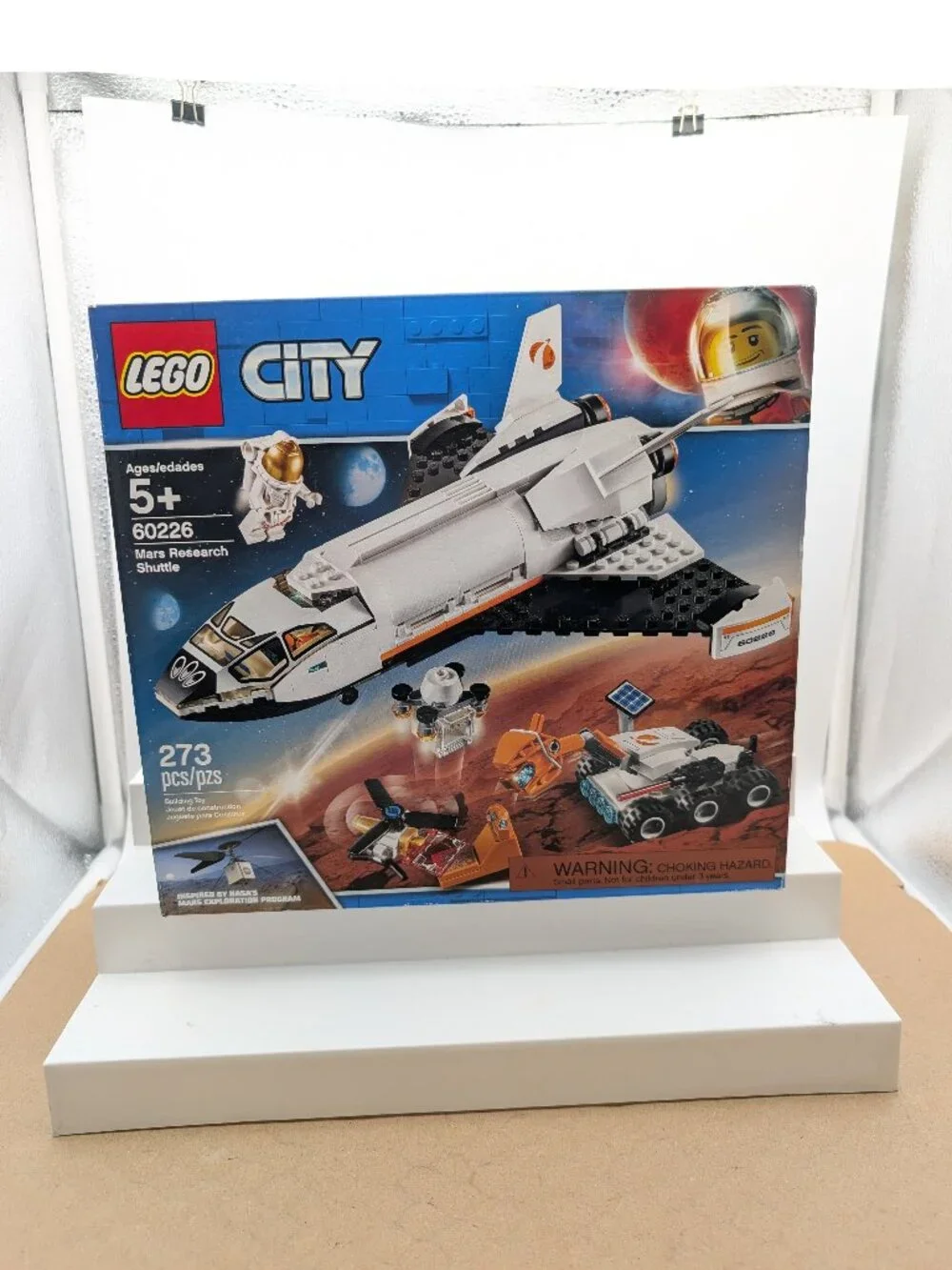 SEALED 2019 Retired LEGO 60226 City Mars Research Shuttle
